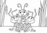 Coloring Pages Bugs Life Choose Board Insect Online sketch template