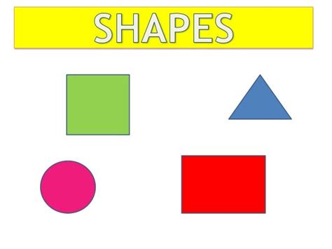 basic shapes english  kids