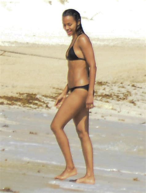 zoe saldana in bikini on vacation in mexico 12 14 2015 12 hawtcelebs