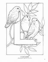 Pages Coloring Kingdom Magic Alphabet Book Florida Getcolorings Comments Coloringhome Bird sketch template