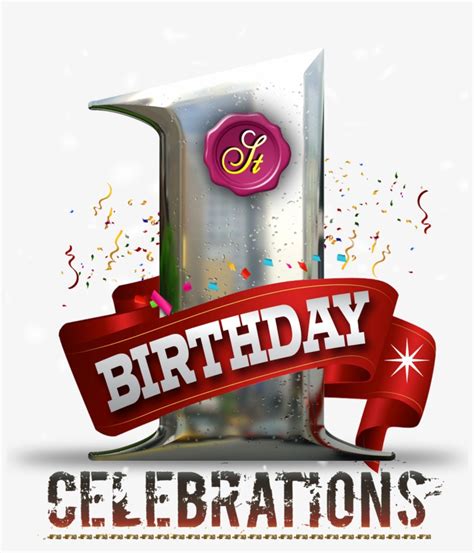 st birthday celebrations png logo  downloads st birthday logo