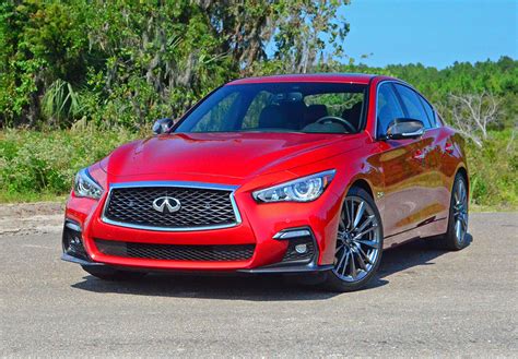 infiniti  red sport  quick spin review test drive