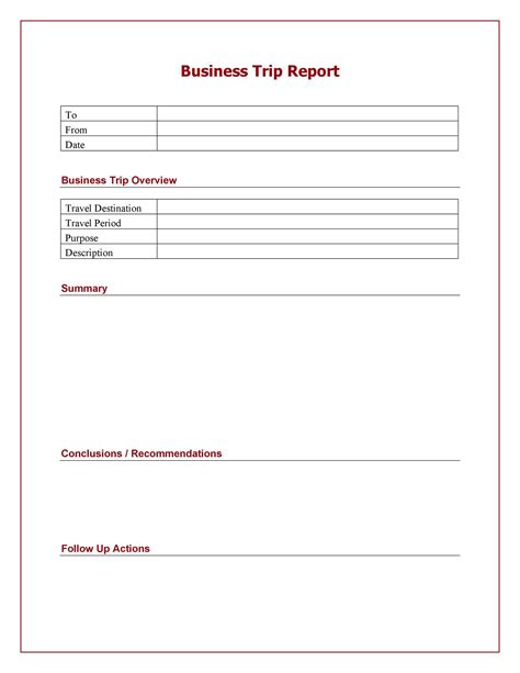 business report templates format examples template lab
