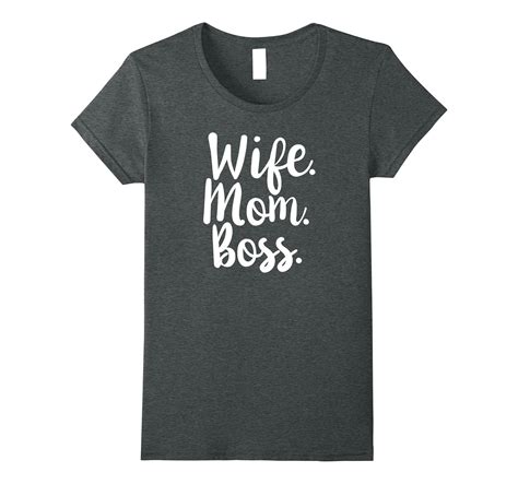 Womens Cute Wife Mom Boss Wifey Shirt Boss Lady T Shirt Art – Artvinatee