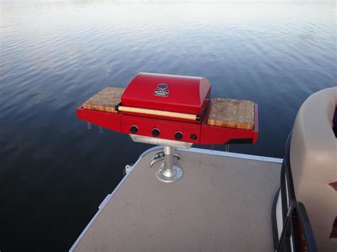 awesome pontoon boat grill ideas boat grill boat