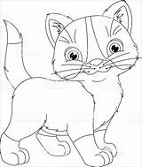 Kitten Coloringbay Kleurplaat sketch template