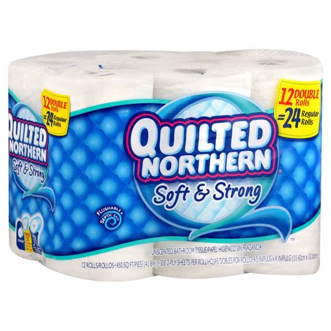 quilted northern soft strong bathroom tissue unscented double rolls