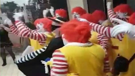 Team Of Ronald Mcdonalds Storm Burger King Metro Video