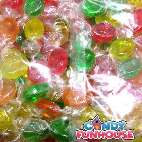 assorted clear fruits hard candy bulk candies