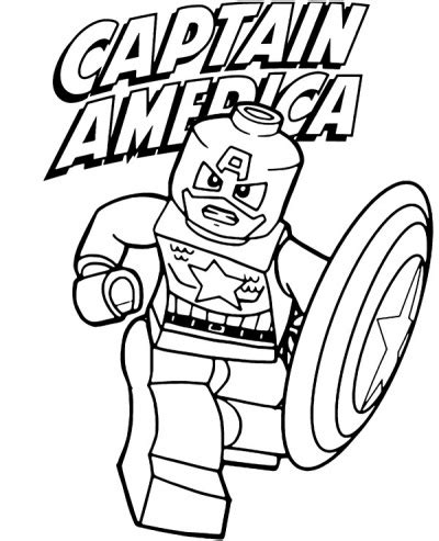 lego captain america coloring page topcoloringpagesnet