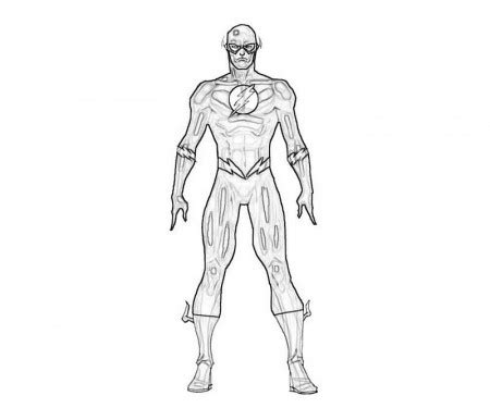 flash jay garrick coloring page coloring page coloring home