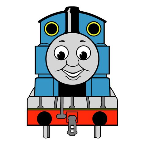 thomas  train face printable