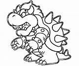 Mario Coloring Pages Super Characters Bowser Party Drawing Dark Character Baby 3d Da Printable Easy Dry Bones Bros Land Junior sketch template