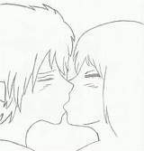 Kissing Getdrawings Wallpapercave sketch template