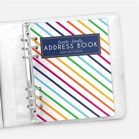 address book template cute address book printable address etsy australia