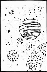 Planets Planeten Pianeti Planetas Planeta Ausmalbild Ausmalen Solare Giove Asteroides Planetes sketch template