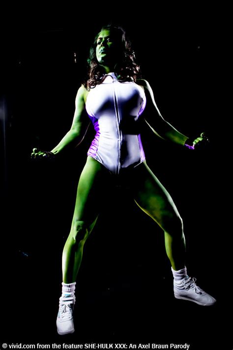 she hulk xxx a porn parody from vivid starring chyna as she hulk alexis ford as sue storm aka