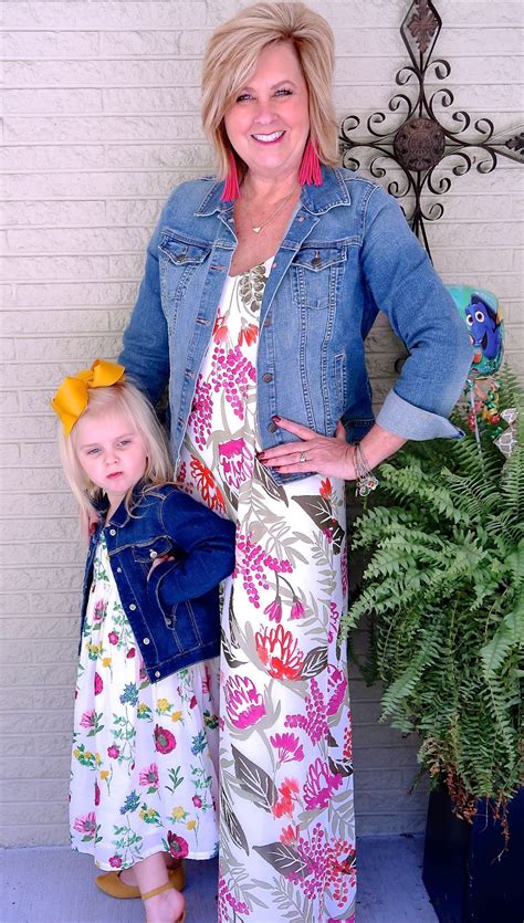 50 Is Not Old Denim Jacket And A Maxi Dress With Images