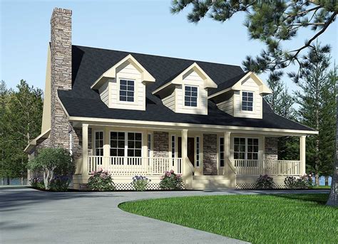 refined country home plan  architectural designs house plans