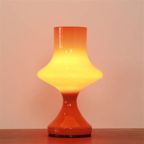 Orange Venini Glass Table Lamp 60533