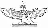 Egyptian Gods Goddesses sketch template