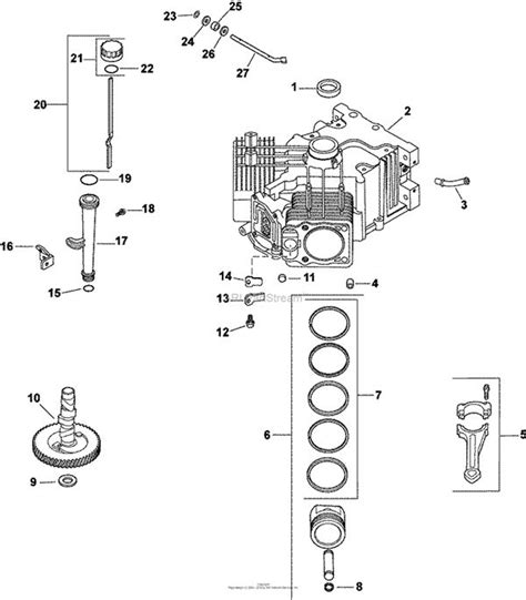 kohler cvs parts diagram
