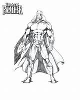 Panther Pantera Avengers Cloak Fun Bestcoloringpagesforkids Colorare Wakanda Colorear24 sketch template