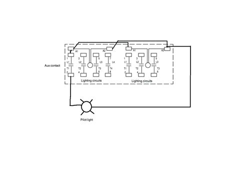 square   lighting contactor wiring diagram hanenhuusholli