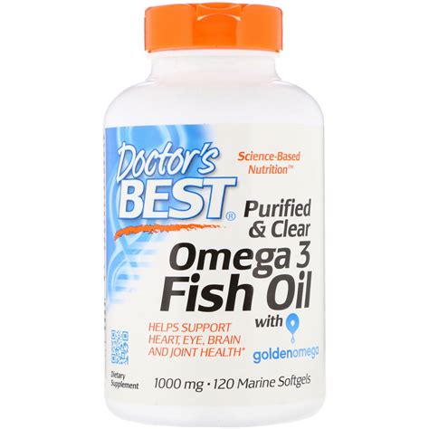 doctors  purified clear omega  fish oil  goldenomega