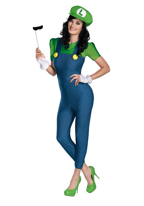 Women S Deluxe Luigi Costume