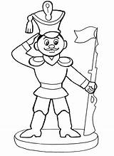 Tin Coloring Soldier Pages Colorkid sketch template
