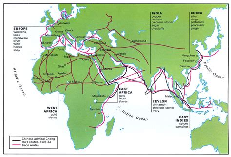 trade sites  goods    century mapping globalization