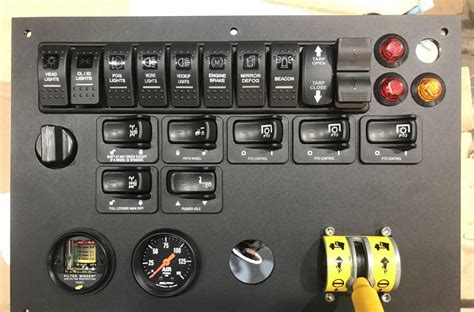switch panel exterior cab accessories  detailing