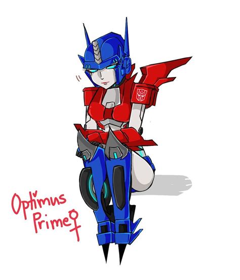 Female Optimus Prime Transformers Comic Transformers Girl