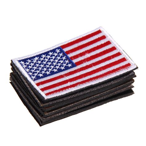 pcs embroidered thread american flag embroidered patch clothes patch