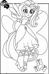 Fluttershy Equestria Coloringpages234 sketch template