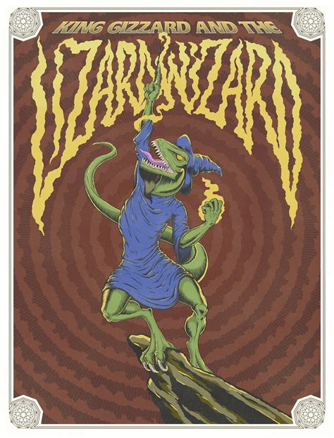 King Gizzard And The Lizard Wizard On Behance