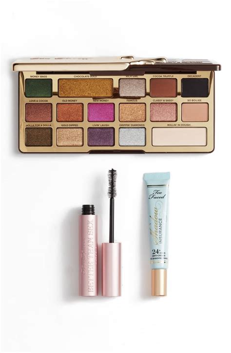 too faced sex gold and chocolate set nordstrom beauty t sets 2018 popsugar beauty photo 17