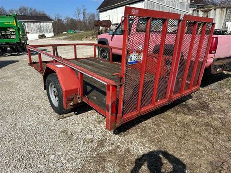 bumper pull trailer res auction services