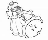 Peach Princess Coloring Pages Daisy Baby Printable Color Colouring Super Mario Print Clipart Getdrawings Popular Library Coloringhome Getcolorings Kids sketch template