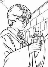 Potter Harry Secrets Chamber Coloring Kids Fun Kleurplaatjes Votes sketch template