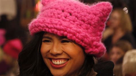 the pussyhat project heads to d c for anti trump march chicago tribune