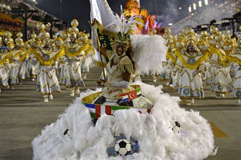 Pictures Brazilian Carnival Pays Tribute To Forthcoming Brazil World