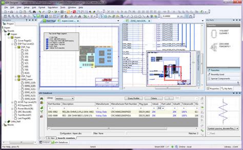 schematic drawing software xpedition edm siemens eda management interface simulation