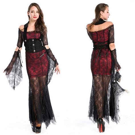 halloween costumes for women vampire devil maleficent witch cosplay