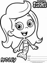 Coloring Pages Printable Nick Jr Bubble Guppies Comments sketch template