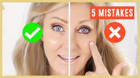 5 biggest makeup mistakes on mature eyes tutorial over 50 fabulous50s