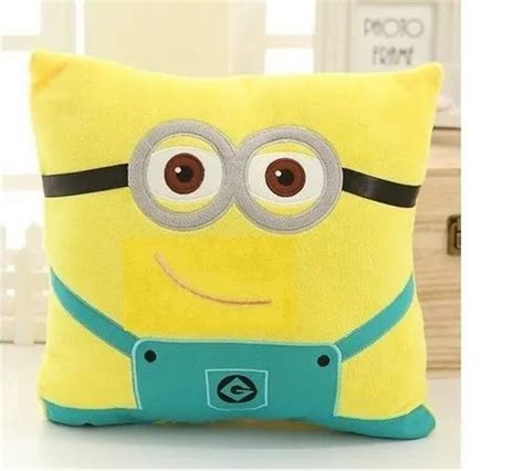 Silk Satin Minion Cushion Packaging Type Poly Bag Packet Rs 245