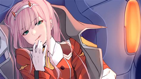 hiro zero two darling in the franxx 4k 8259