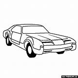Oldsmobile Coloring Pages Toronado Cutlass Cars 1966 Car Template sketch template